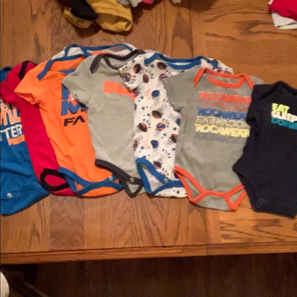 Boy puma onesies